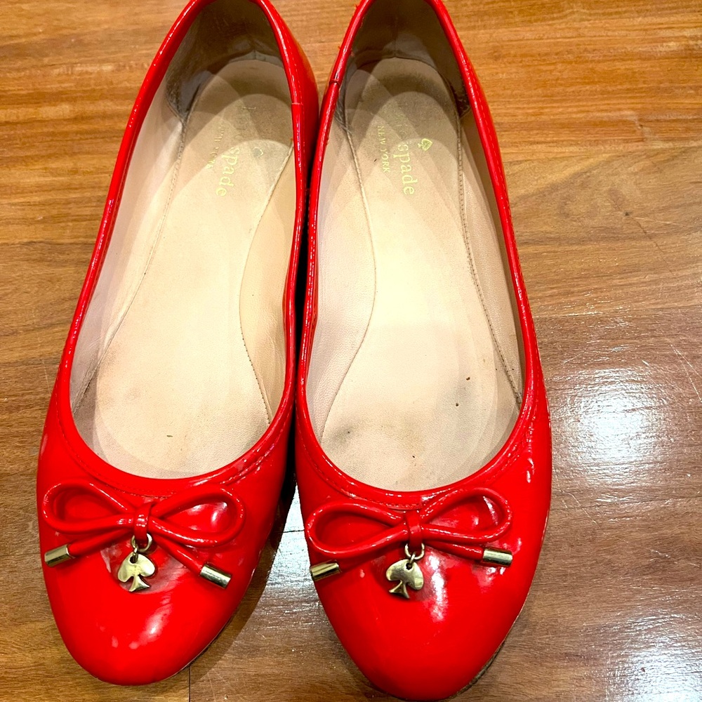 Kate spade resin ballet, size 8